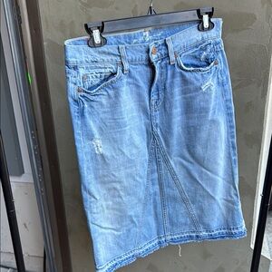 7 for all man kind skirt